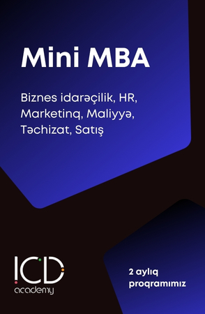 Mini MBA paketi (2 aylıq proqram)